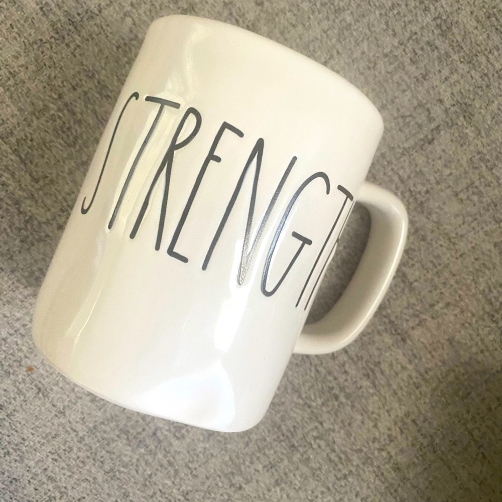 Rae Dunn STRENGTH mug